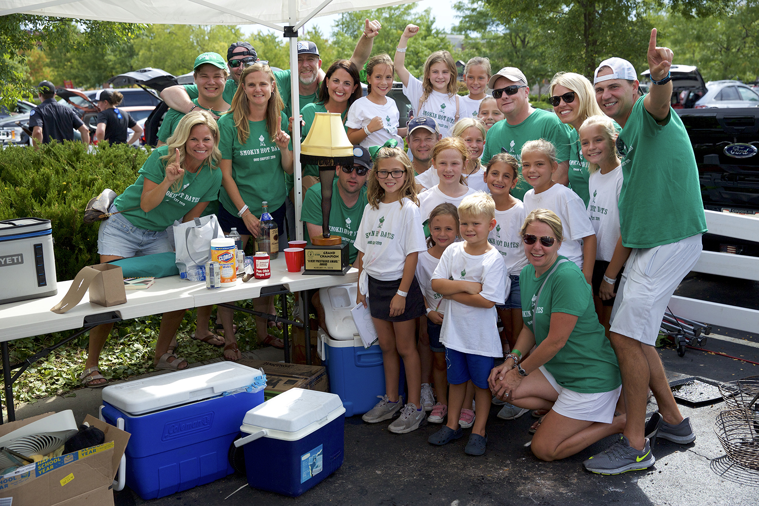 the ohio eggfest big green egg