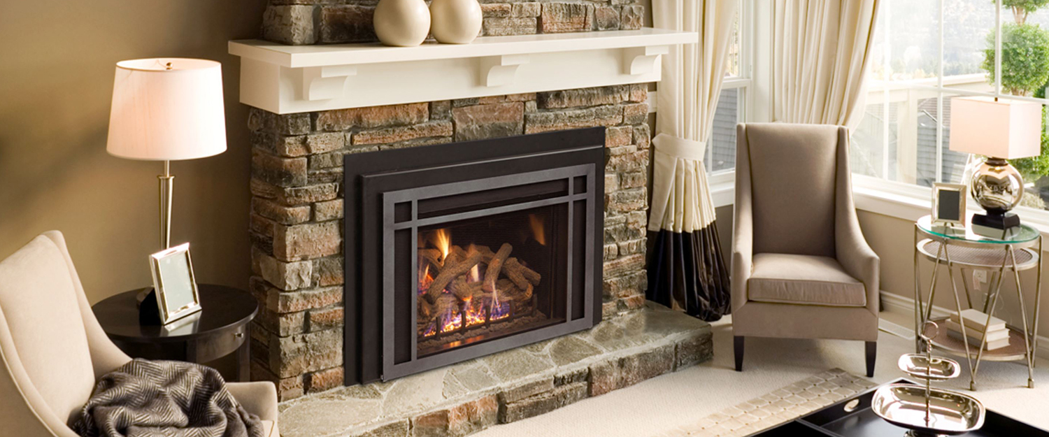 direct vent fireplace insert