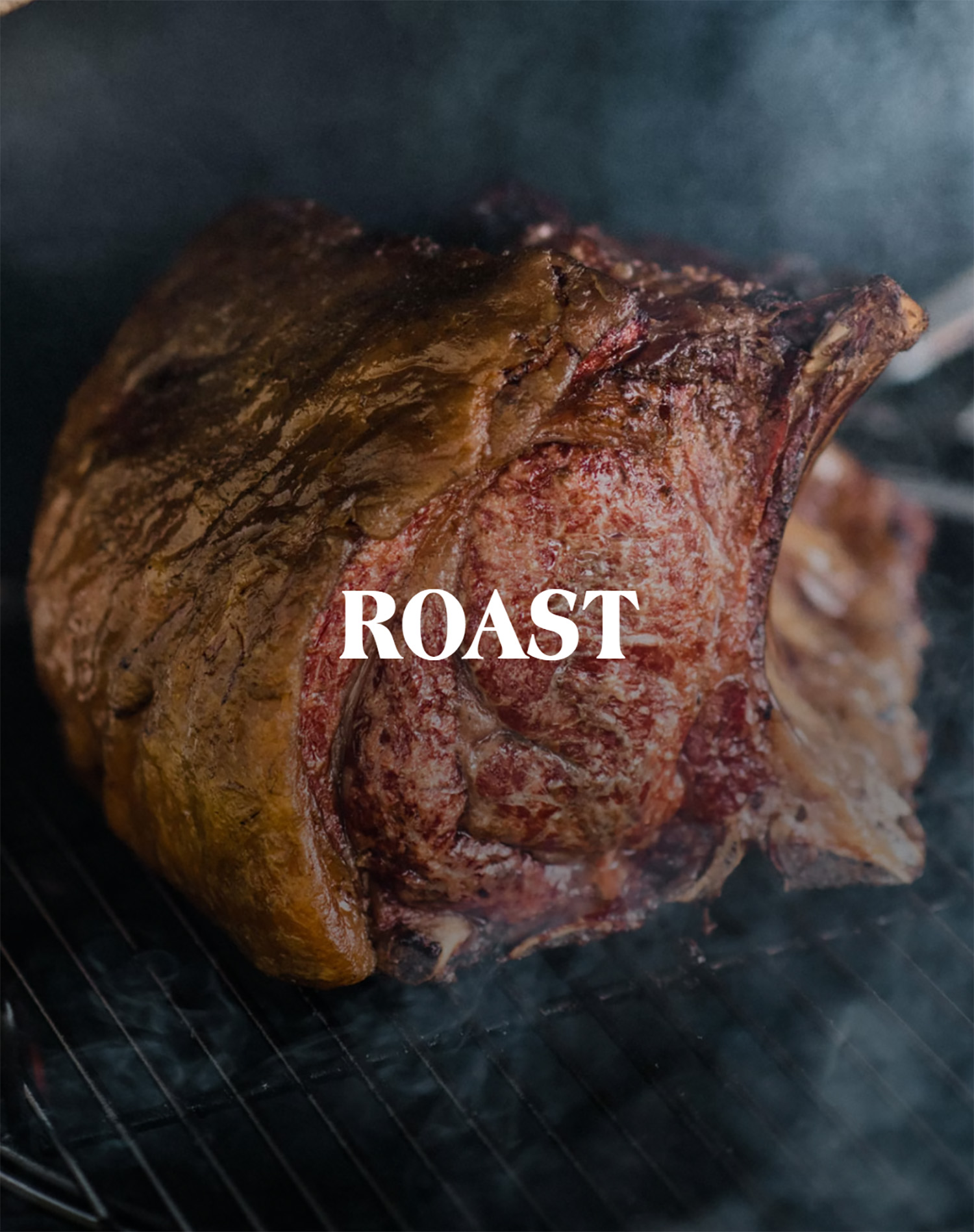 roast big green egg