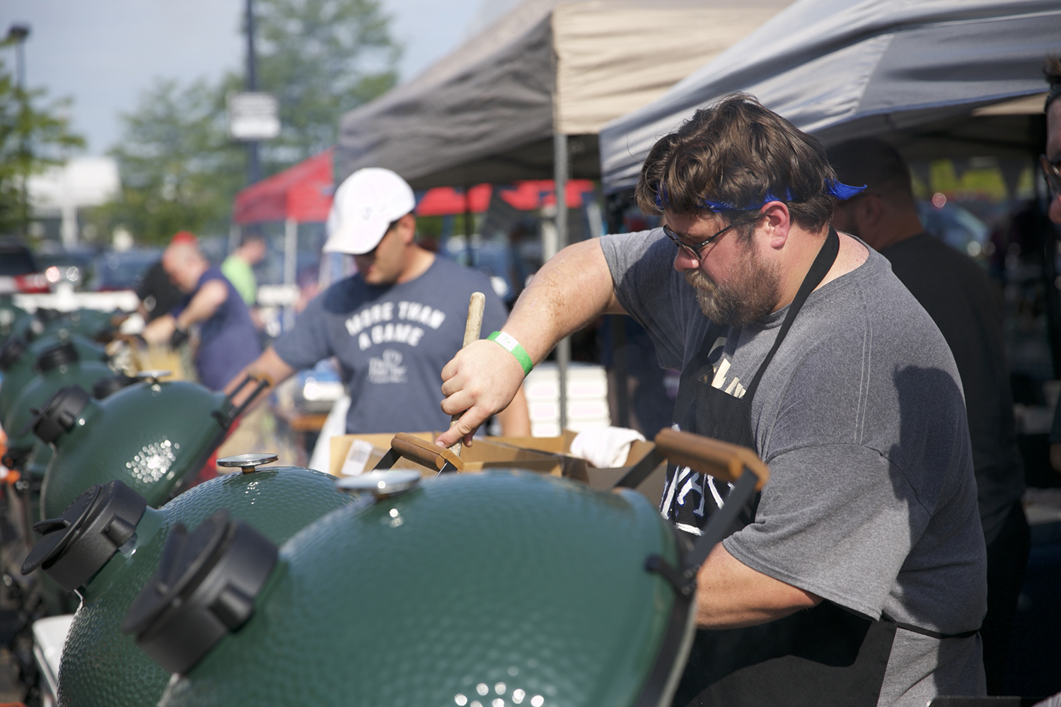 the ohio eggfest big green egg