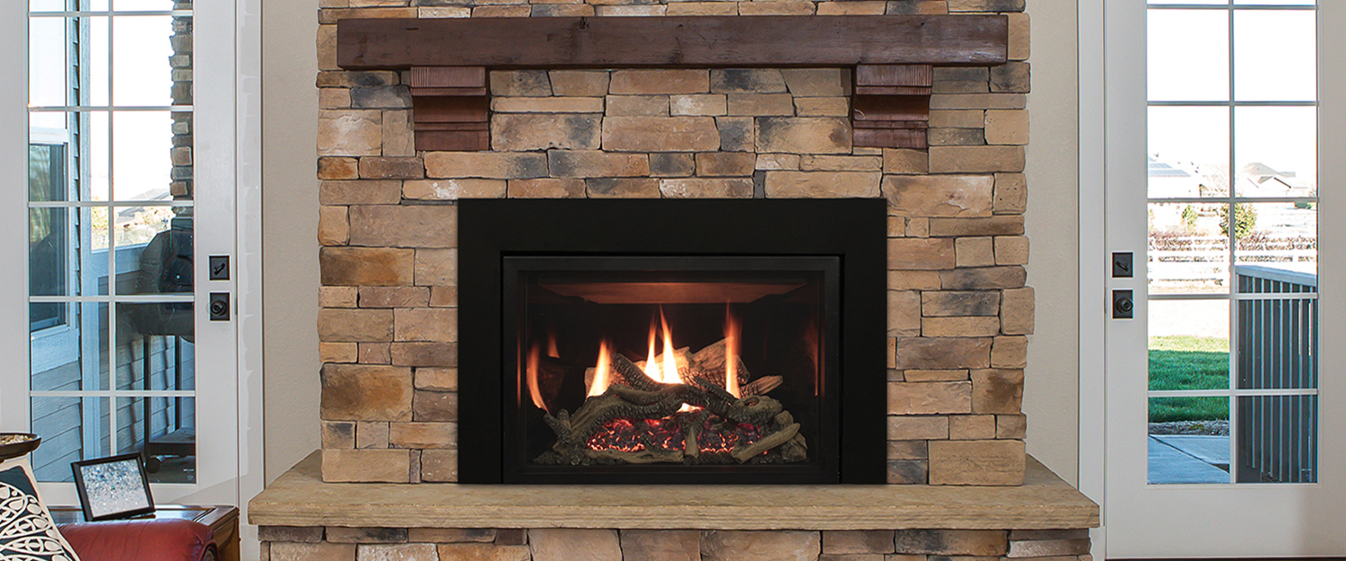 direct vent fireplace insert