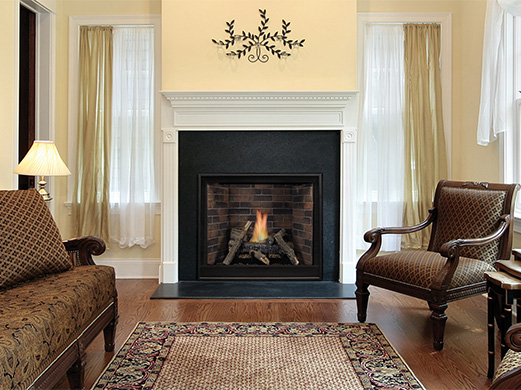 direct vent fireplace insert