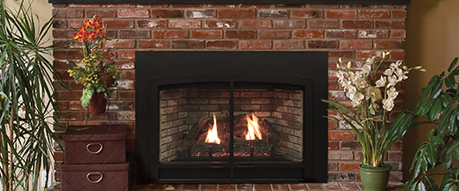 direct vent fireplace insert