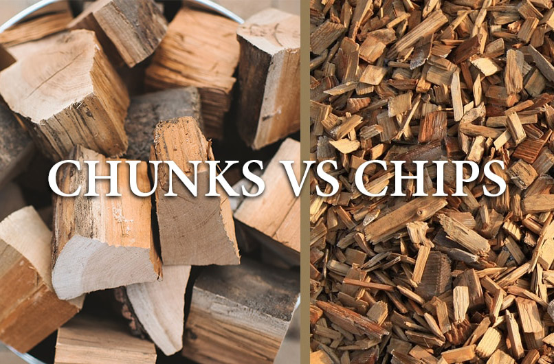 smoking wood chunks vs smoking wood chips