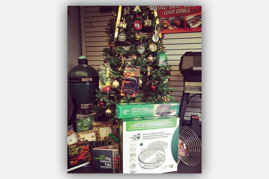 christmas tree with gifts christmas tree with bbq gifts