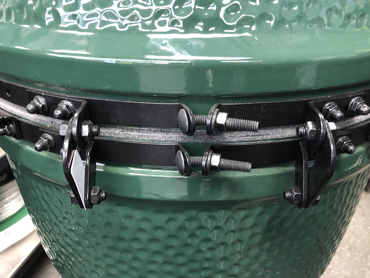 big green egg bolts bent