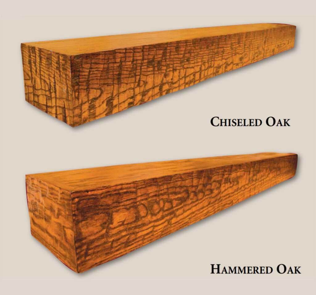 Wood Beam Shelf Mantel