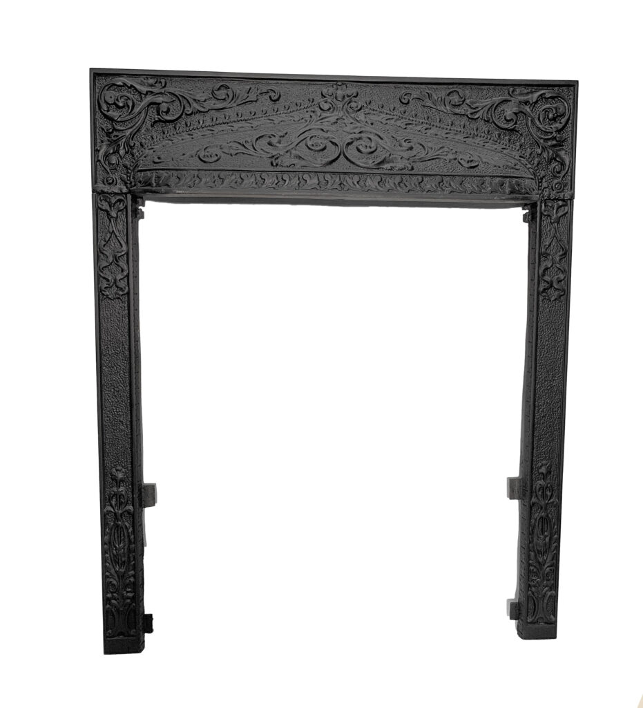 antique fireplace frame