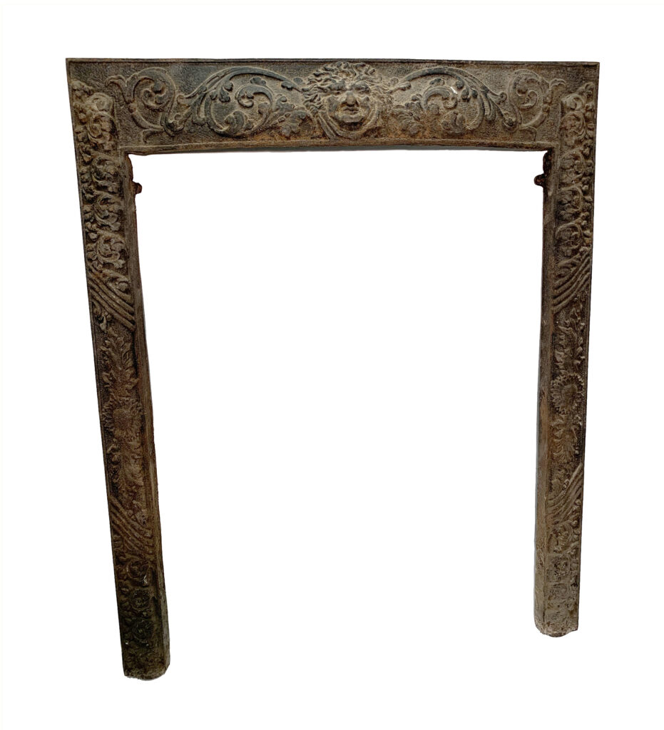 antique fireplace frame