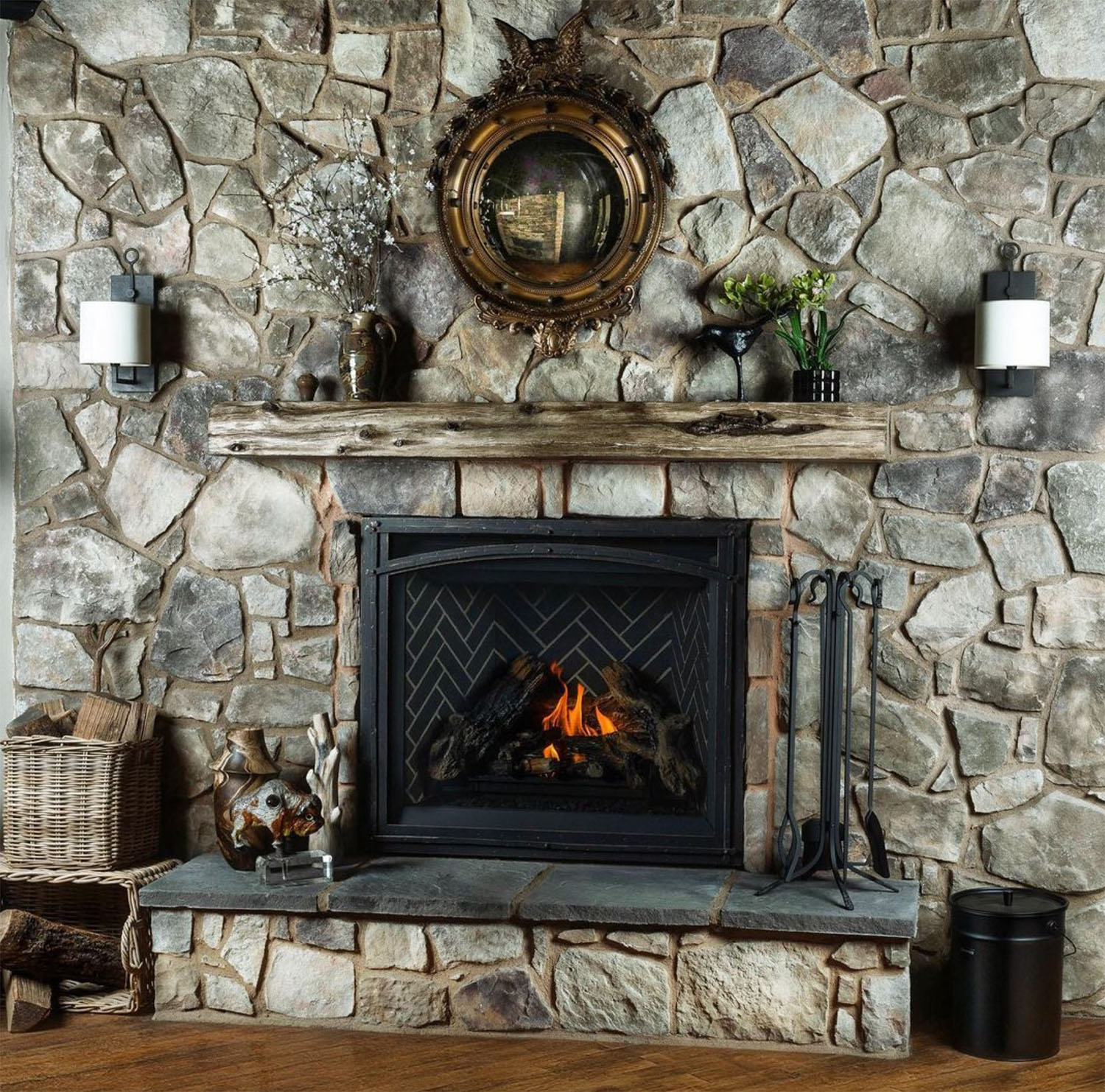 fireplace shelf mantel