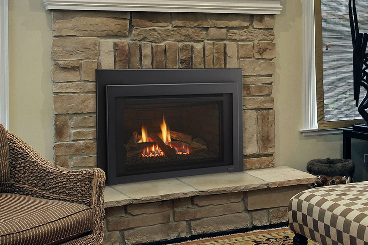 majestic direct vent gas insert fireplace