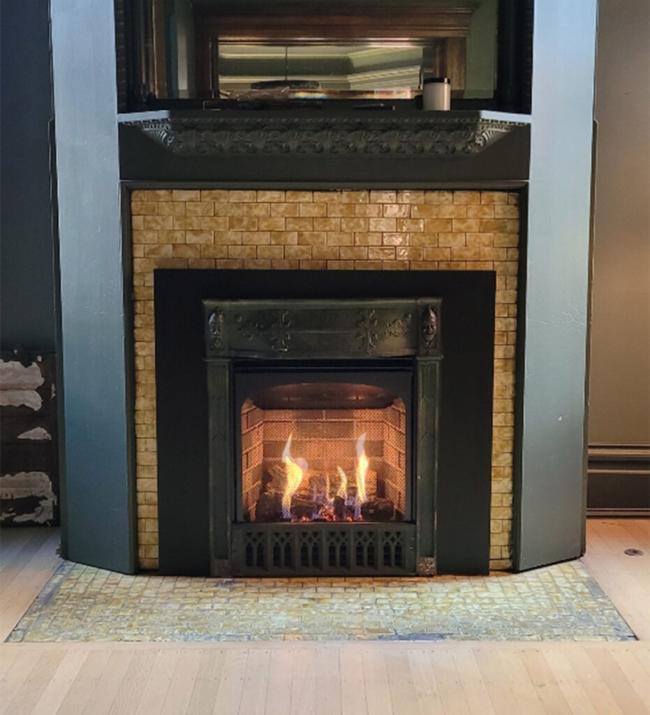 original gas fireplace insert