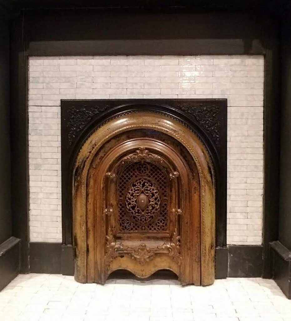 antique fire faceplate and summer cover