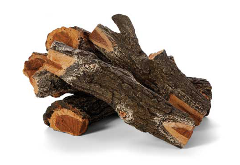 weathered oak gas logs for firepit