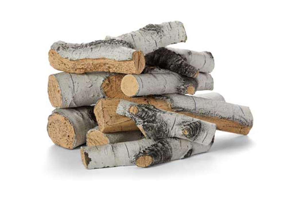 birch gas logs for fire pit