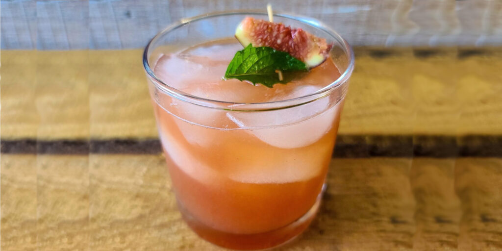 fig bourbon smash christmas recipe