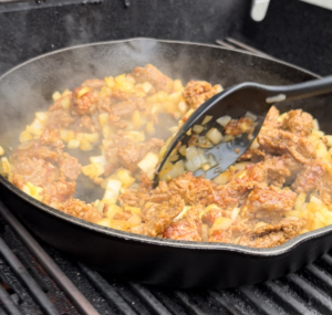 chorizo for smoked queso