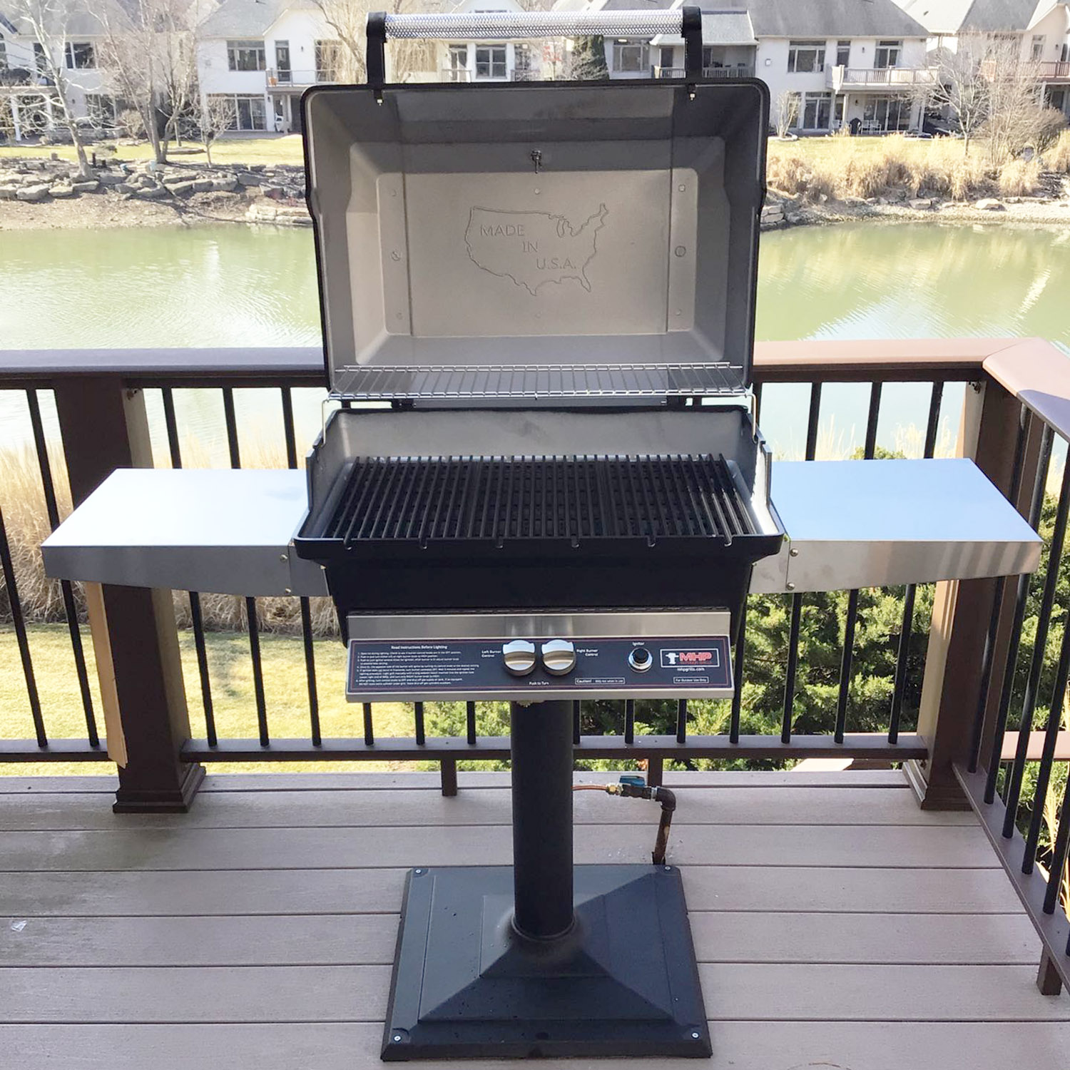 wnk mhp patio base grill lifetime warranty