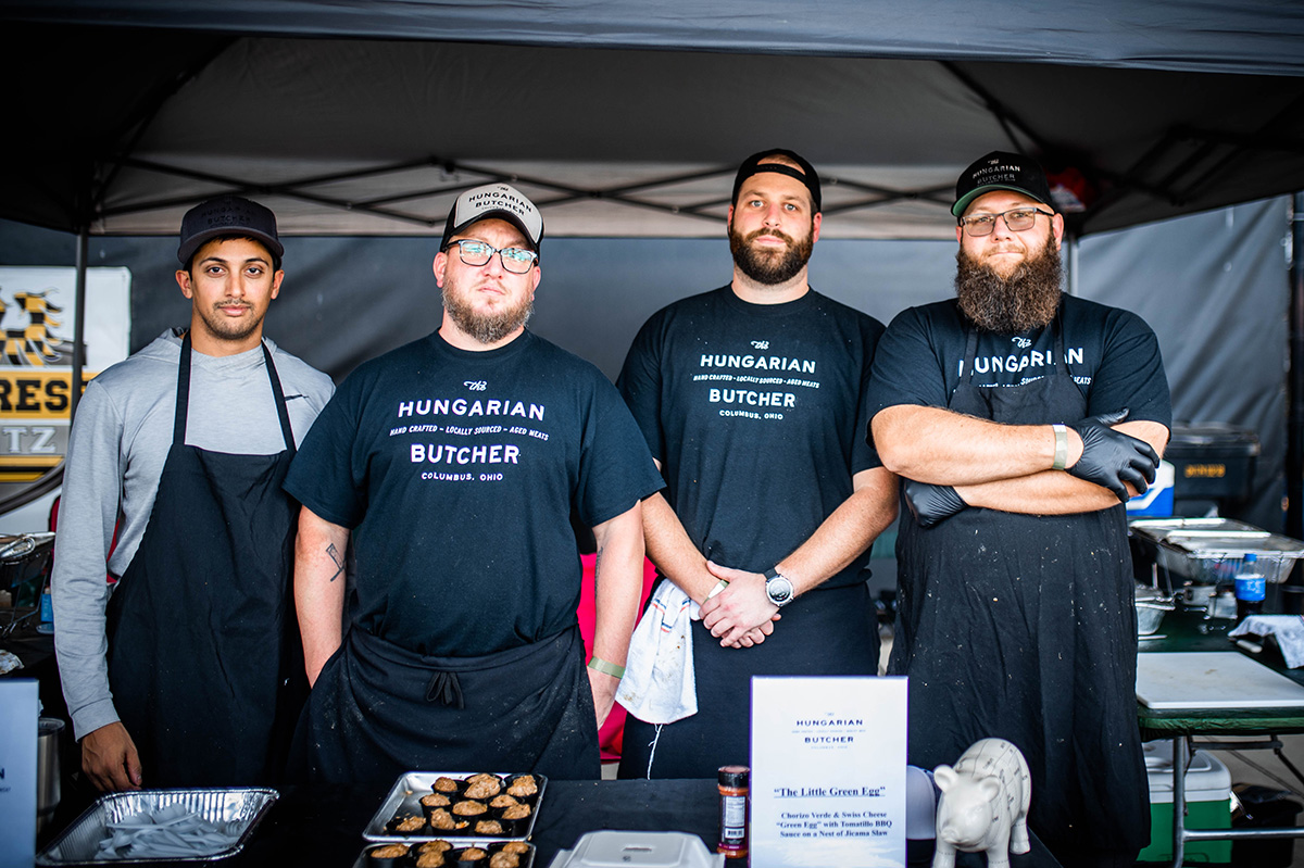 hungarian butcher the ohio eggfest free grilling class at specialty gas house