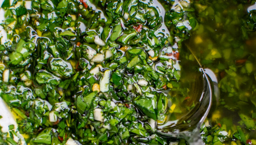 Chimichurri recipe for steak