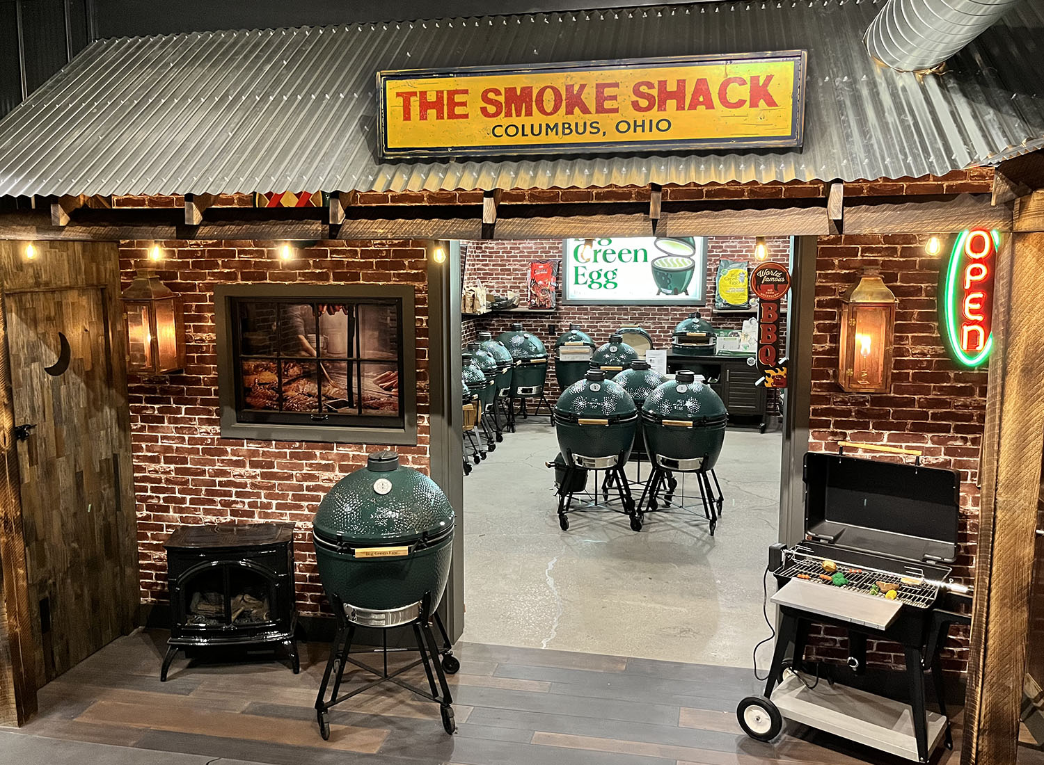 SMOKE SHACK SPECIALTY GAS HOUSE IN COLUMBUS BBQ GRILLS AND ACCESSORIES BIG GREEN EGG EGGCESSORIES