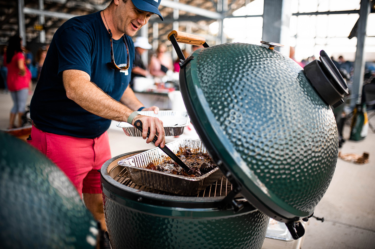 The Ohio Eggfest Big Green Egg BBQ Competition fundraiser and festival
