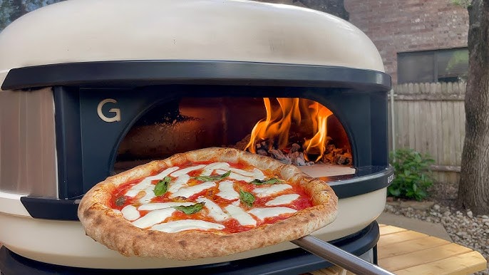 gozney pizza oven with margaritta pizza gas and wood fired backyard pizza oven