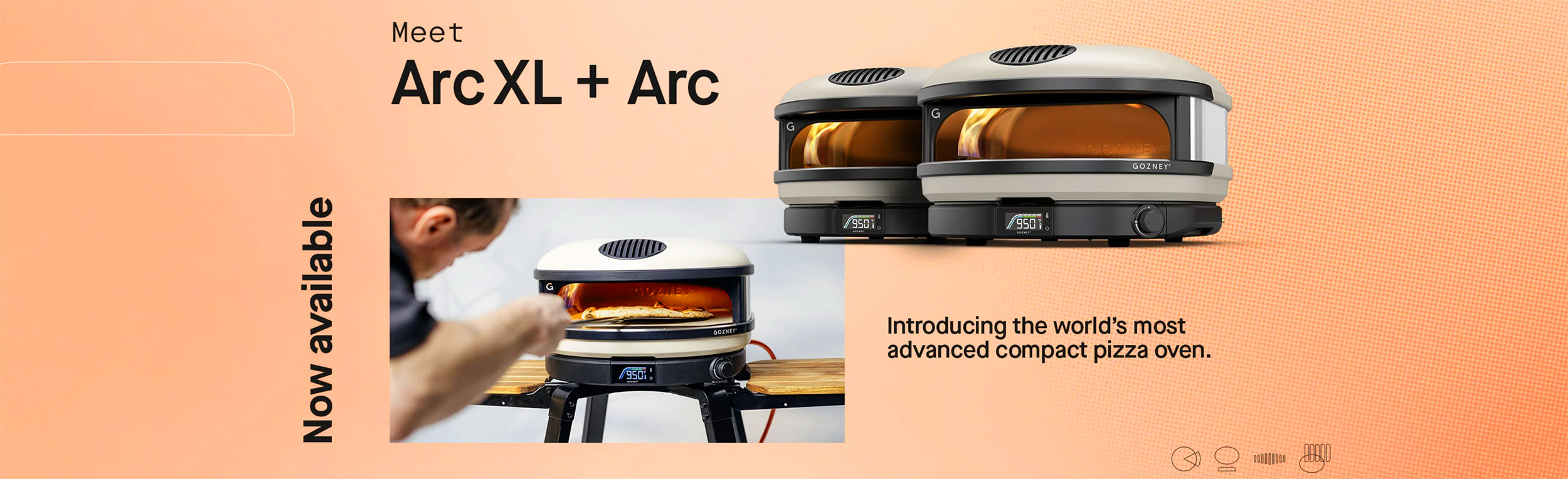 New Gozney Arc & Arc XL Gas Pizza Ovens in stock and discounted promo code