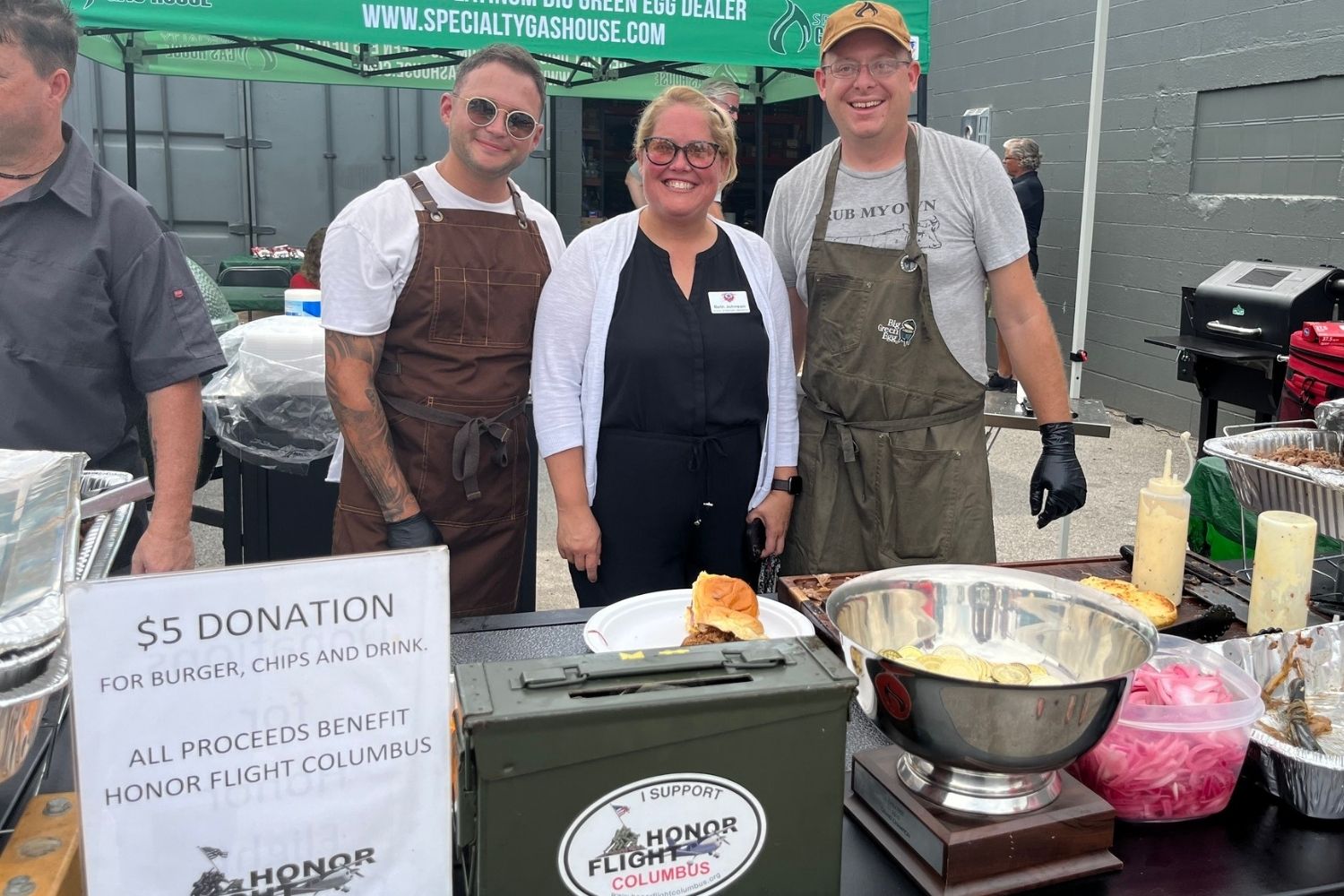 fundraiser friday cookouts lunch at specialty gas house