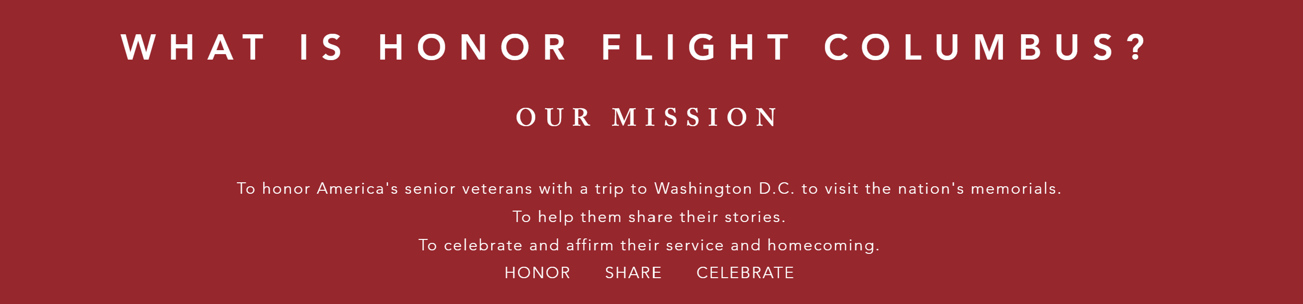 honor flight columbus