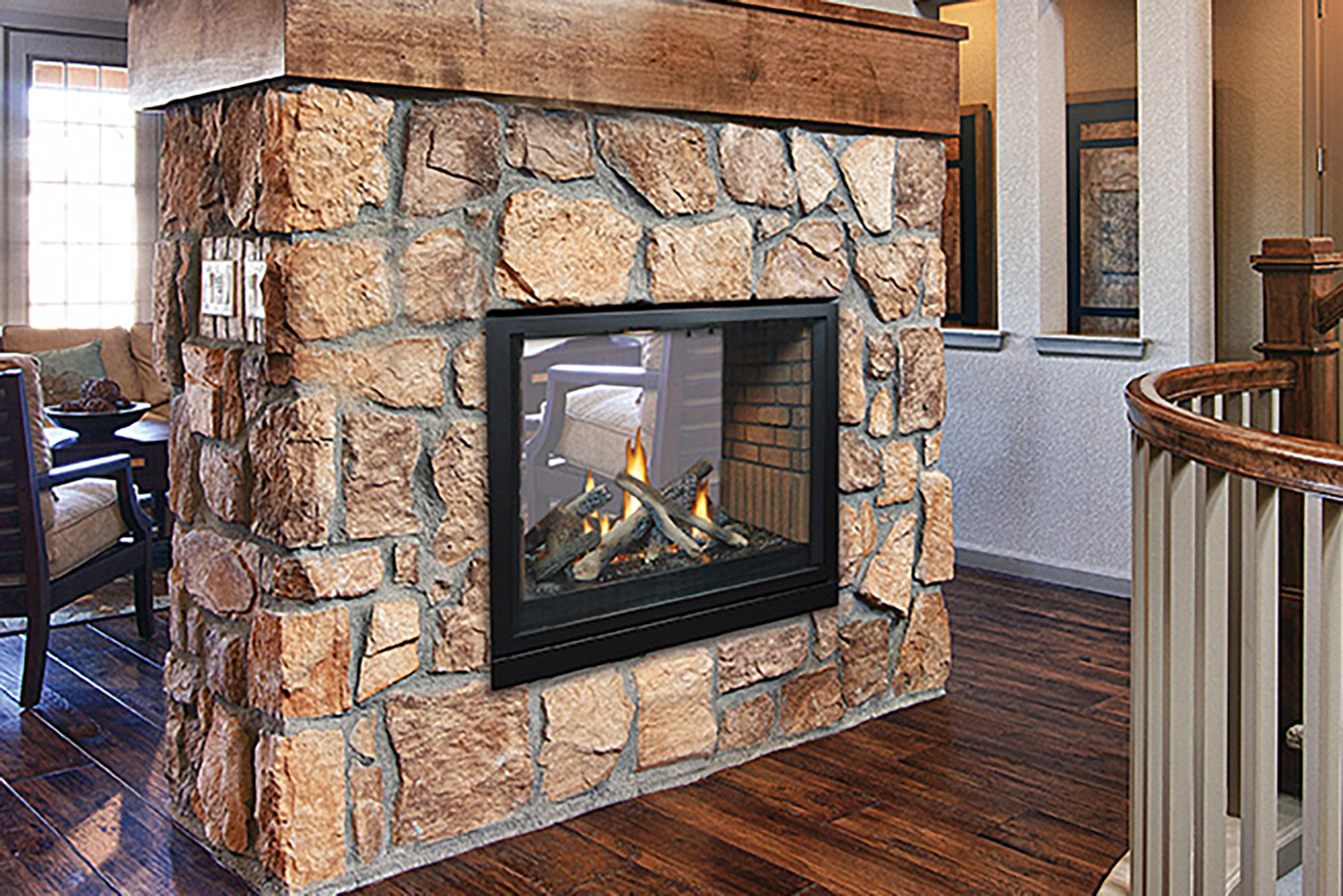 Tahoe Clean-Face Multi-Sided (DVCP36PP/SP) direct vent gas fireplace