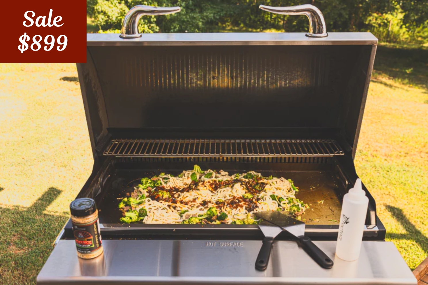 Smokestone 600 Griddle pellet grill girddle flat top