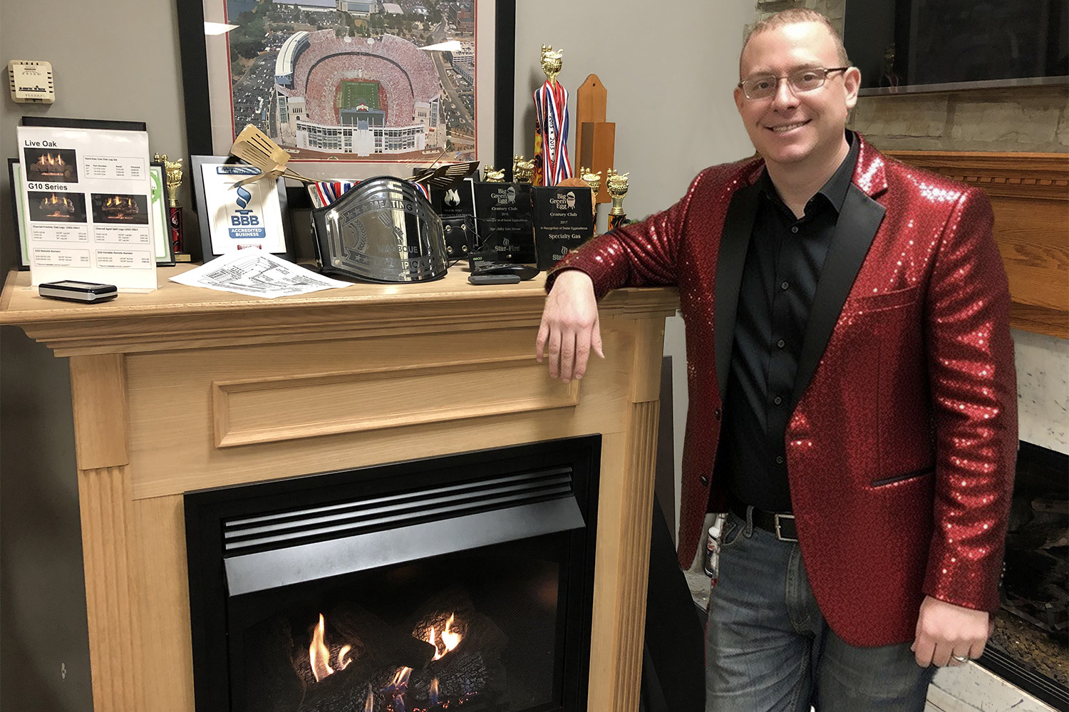 aaron frank sales manager at specialty gas house