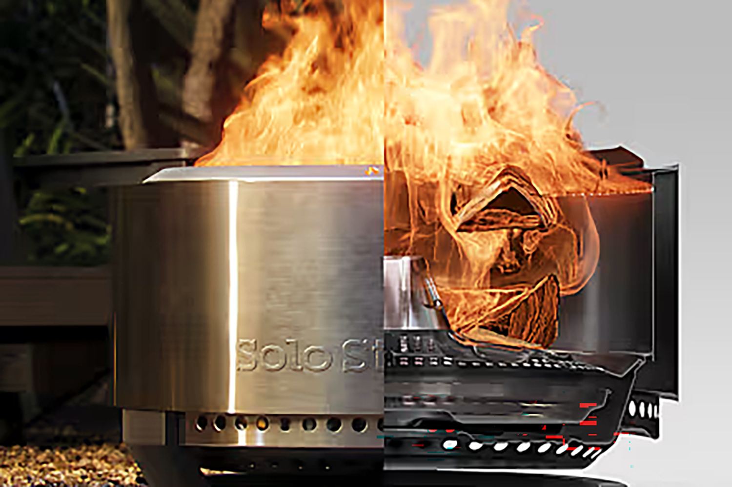 tHE BEST SMOKELESS WOOD FIRE PIT SOLO STOVE SUMMIT SOLD AT SPECIALTY GAS HOUSE IN COLUMBUS OHIO