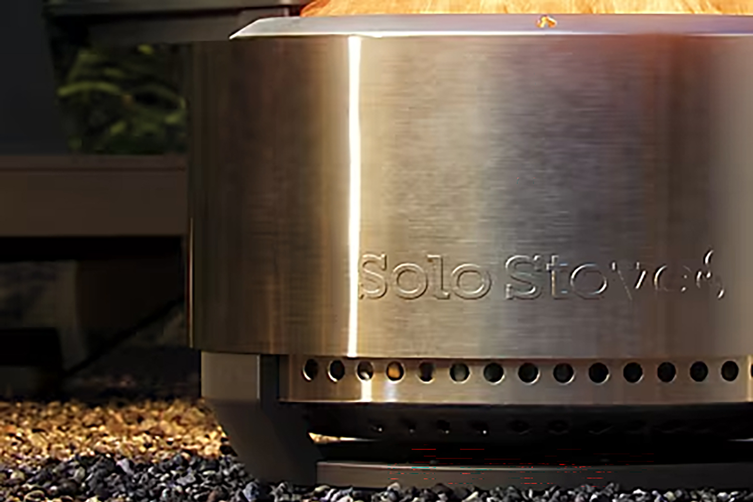 solo stove built in stand can be used on any surface sold at specialty gas house in columbus ohio